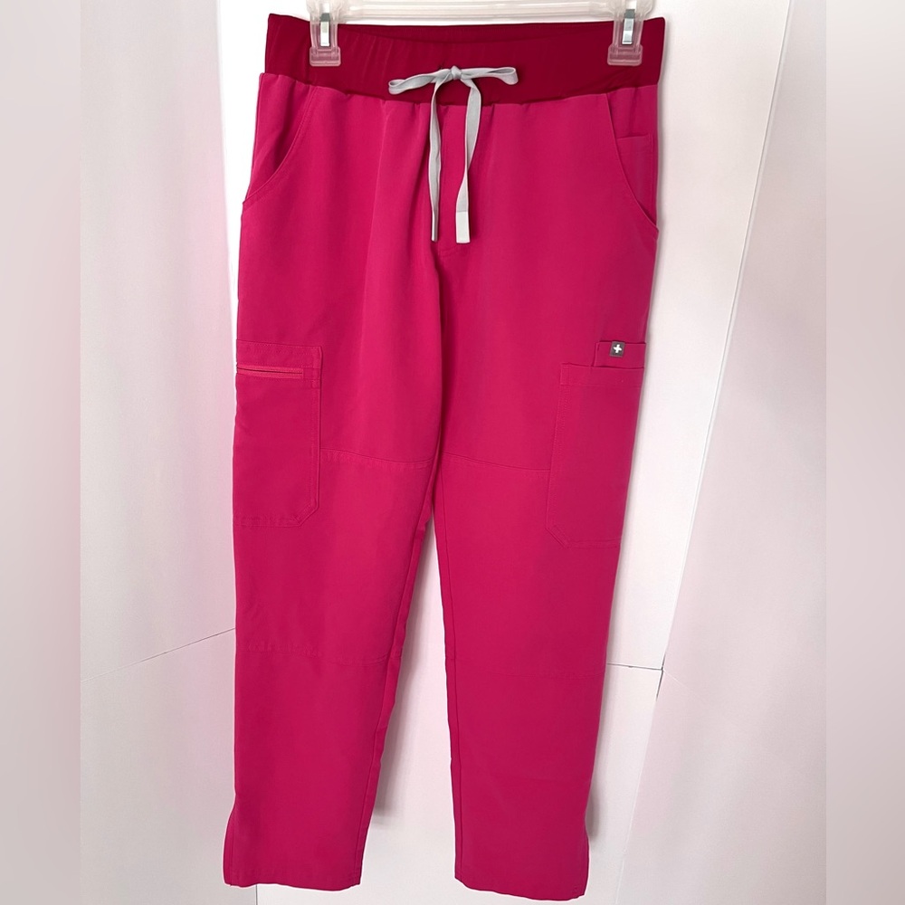 FIGS Shocking Pink Scrub Pants XSP